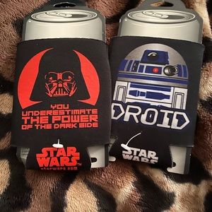 2 Star Wars can koozies brand new
